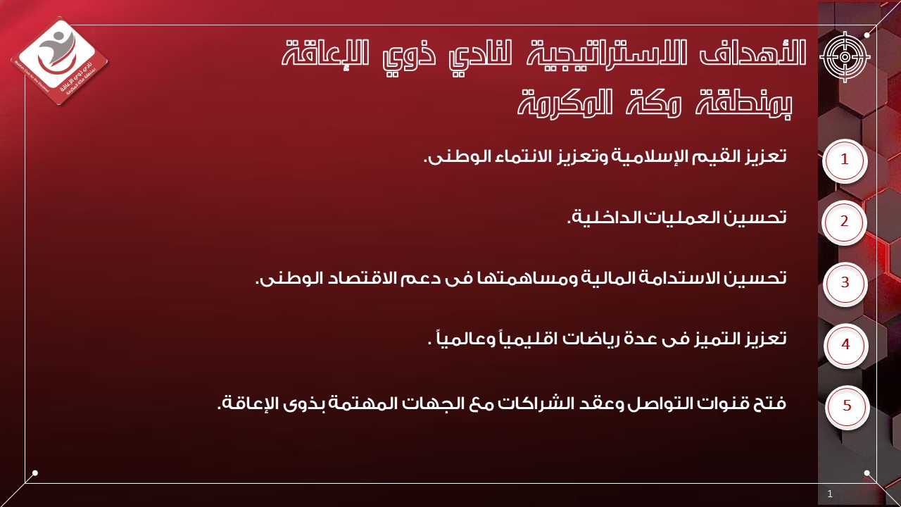 الأهداف الاستراتيجية